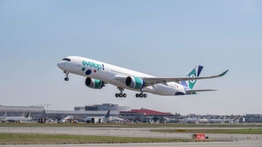 Evelop takes delivery of first Airbus A350