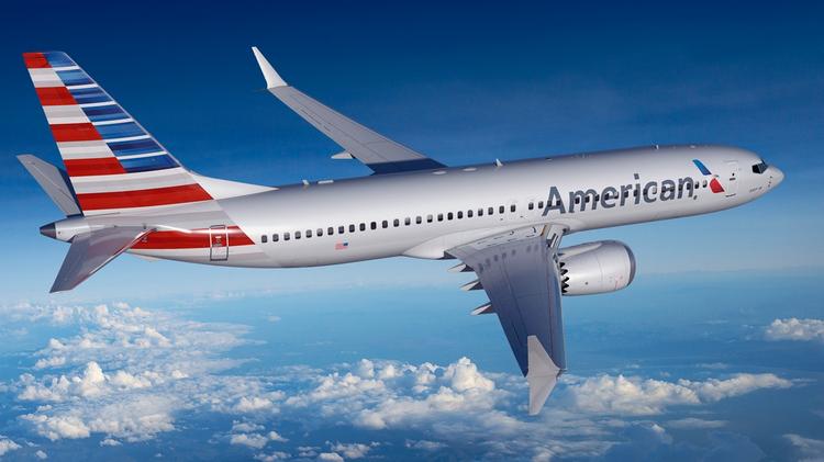 American Airlines com 737 MAX para o Brasil - Flap International