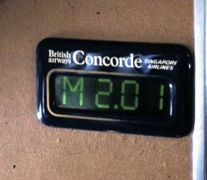 a digital clock on a wall