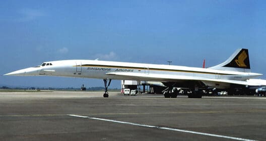 Concorde Flight in 1980