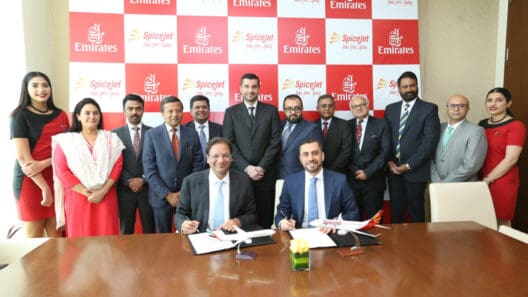 Emirates signs codeshare partnership with SpiceJet
