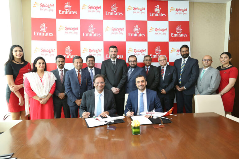 Emirates signs codeshare partnership with SpiceJet - SamChui.com