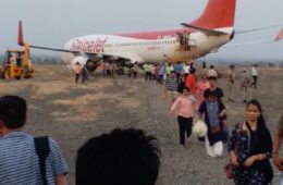 SpiceJet Plane Overshoots Runway at Shirdi Airport