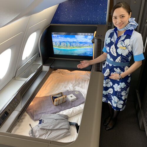 ANA A380 Flying Honu Interiors Revealed - SamChui.com