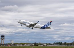 Airbus A319neo performs maiden flight