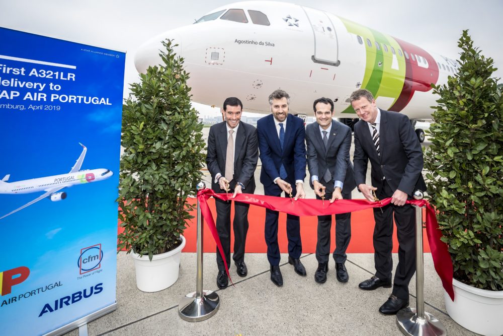 TAP Air Portugal receives first Airbus A321LR