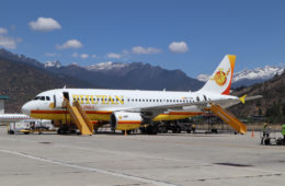 Bhutan Airlines A319