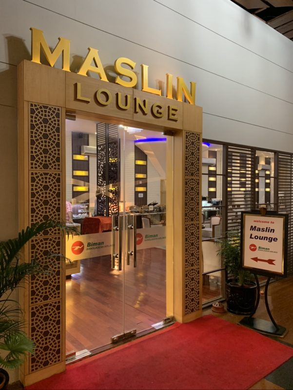 Biman Bangladesh Maslin Executive Lounge