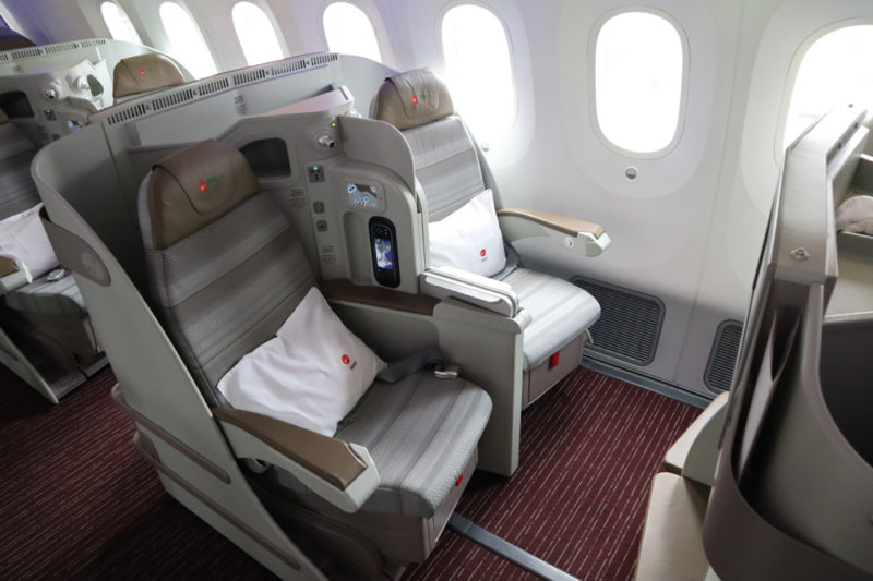 Biman Bangladesh 787 Business Class seat