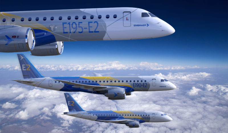 Embraer Delivers First E195-E2 to Azul