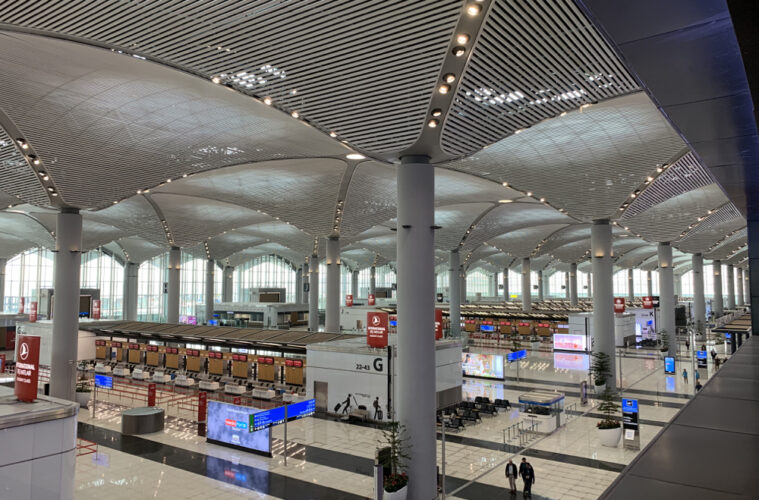 Inside New Istanbul Airport - the Largest Airport Terminal - The