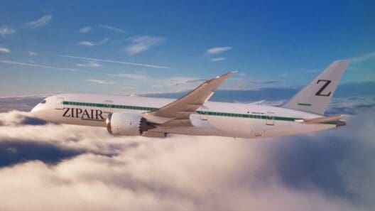 Zipair unveils aircraft livery and crew uniforms
