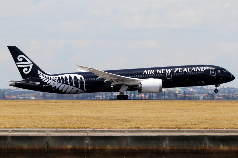 Boeing Wins Air New Zealand Contract