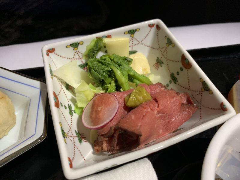 a bowl of food on a table