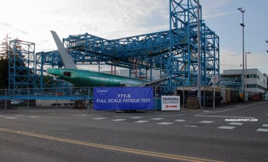 Boeing prepares 777X for fatigue testing