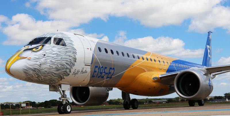 a plane on the runway