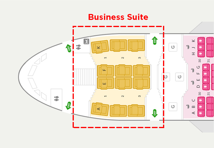 a diagram of a business suite