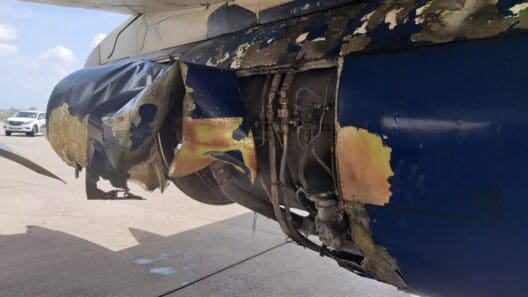 Venezolana Boeing 737 suffers uncontained engine failure