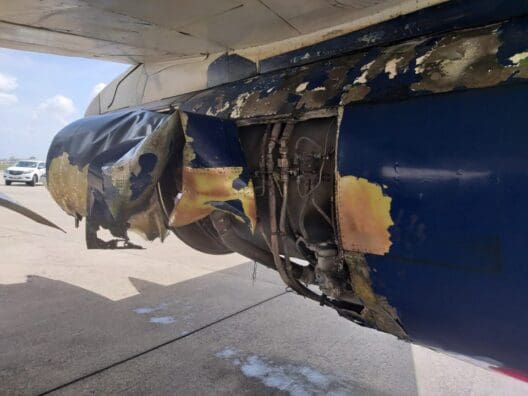 Venezolana Boeing 737 suffers uncontained engine failure