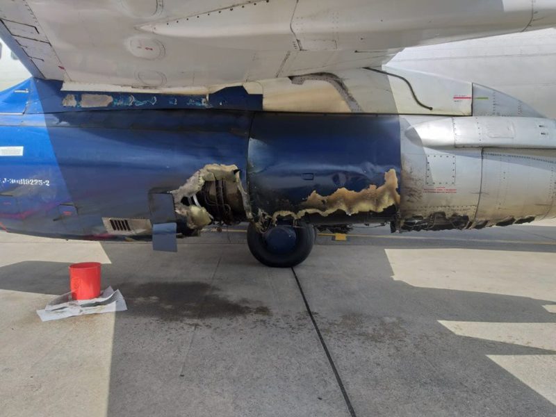 Venezolana Boeing 737 suffers uncontained engine failure