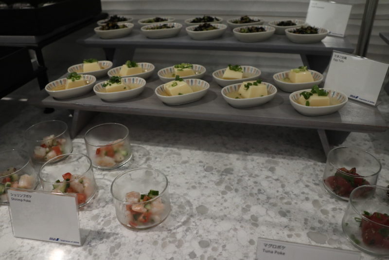 a tray of food on a counter