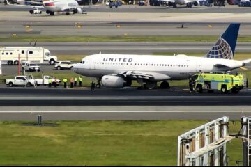 Newark Airport temporarily closes after United jet's emergency landing