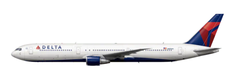 a white and blue airplane