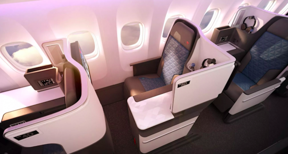 Delta 764 New Business Class