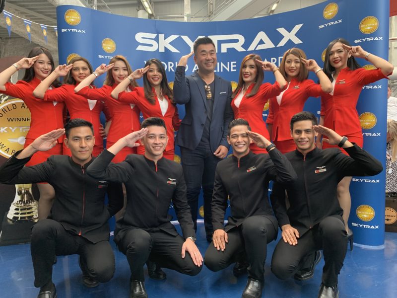 Sam Chui at Skytrax Awards Ceremony