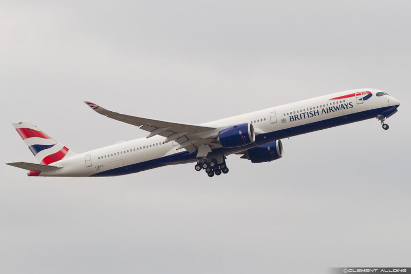 British Airways A3501000 Performs First Flight