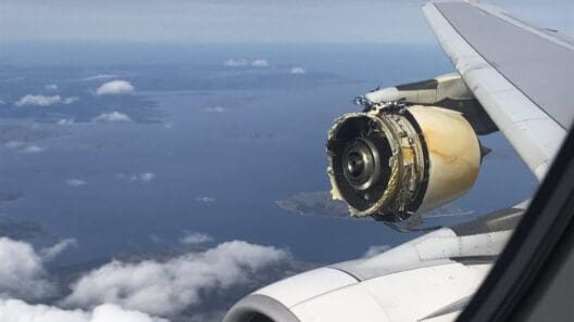 Air France A380 Engine Components Recovered
