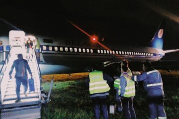 Belavia 737 landing incident