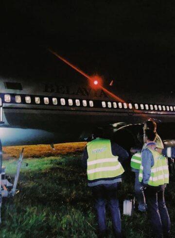 Belavia 737 landing incident