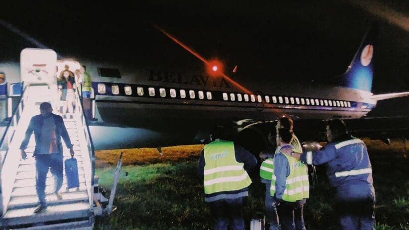 Belavia 737 landing incident