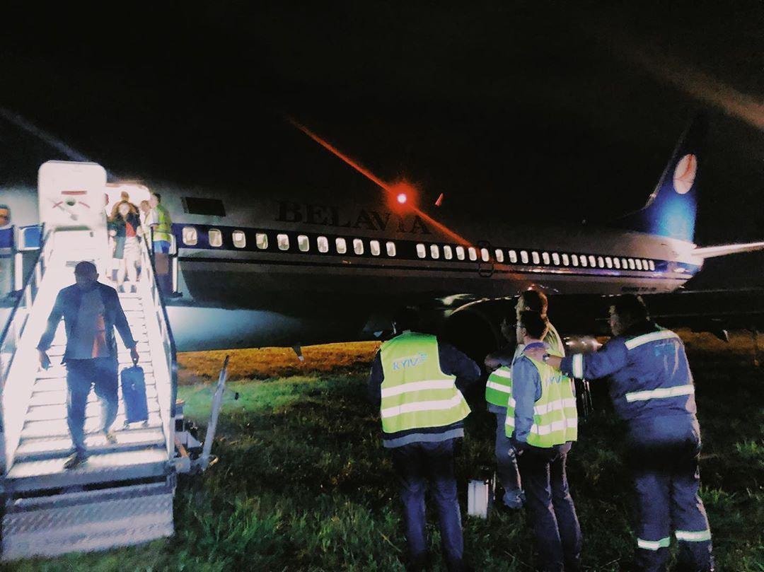 Belavia 737 landing incident