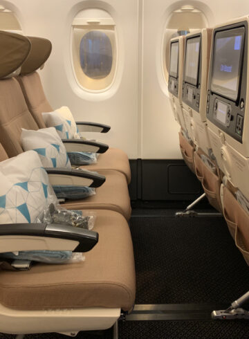 Etihad A380 Economy
