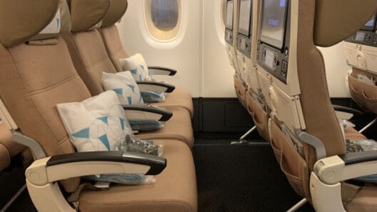 Etihad A380 Economy