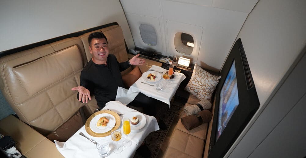 Etihad The Residence A380
