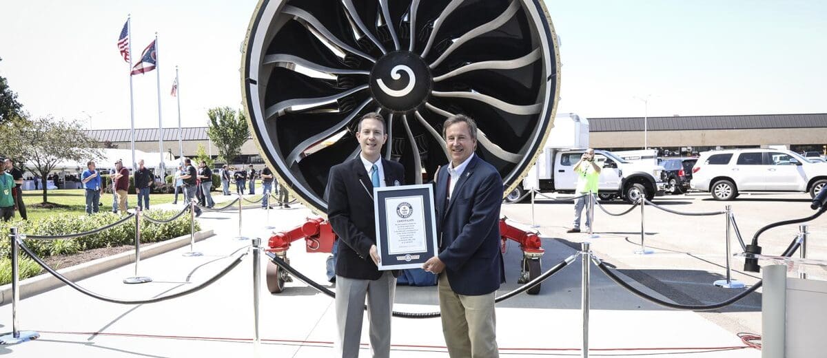 GE9X sets world record as most powerful jet engine