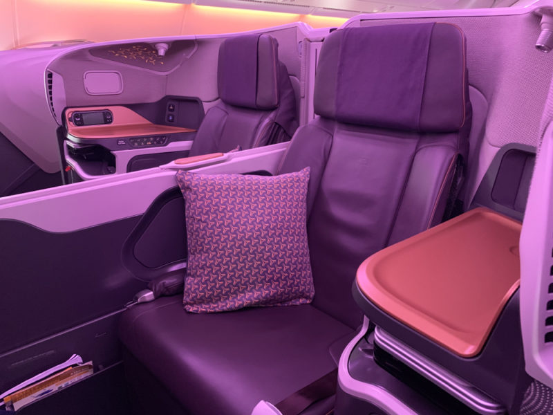 Singapore Airlines New Business Class A380