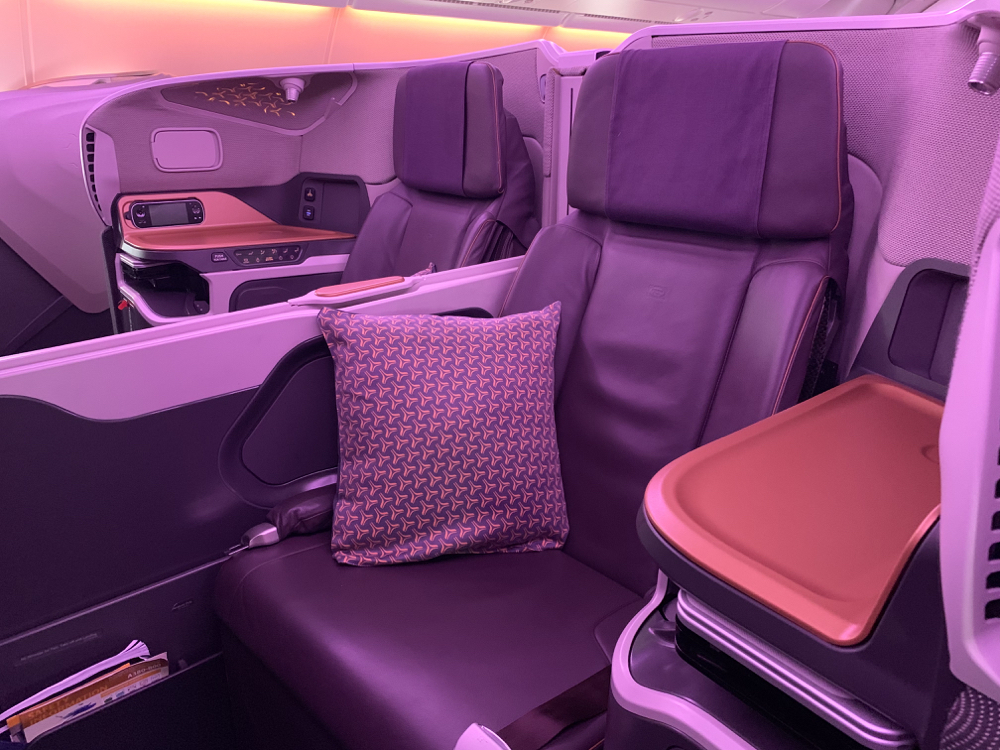 Review: Singapore Airlines New Business Class A380 Zurich to Singapore - SamChui.com