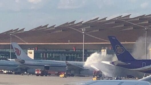 Air China Airbus A330 Significantly Damaged in Fire