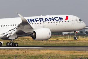 First Airbus A350 for Air France Performs Maiden Flight