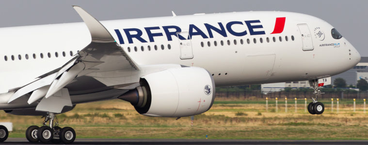 First Airbus A350 for Air France Performs Maiden Flight