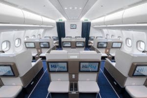 HiFly Unveils Airbus A330neo Cabin