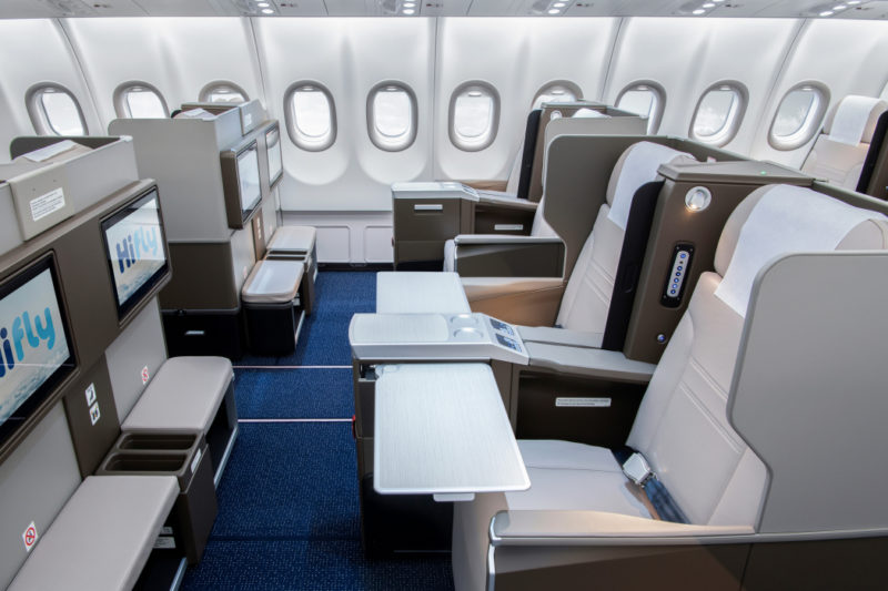 HiFly Unveils Airbus A330neo Cabin