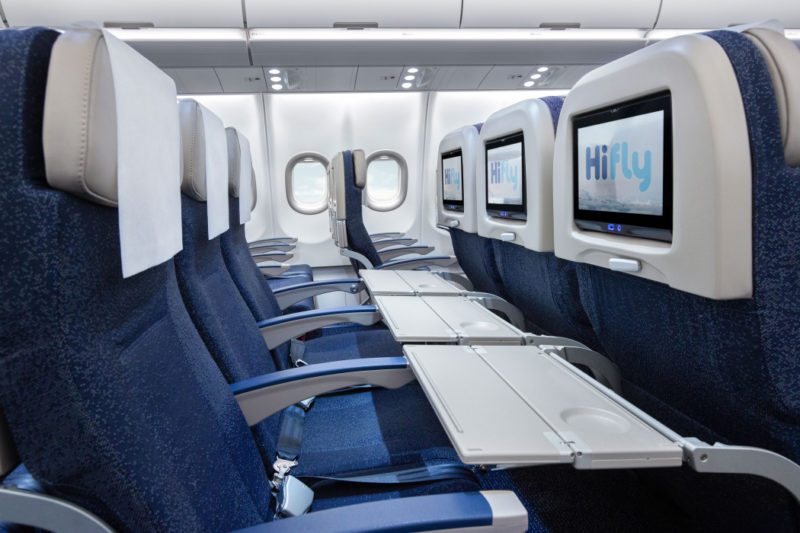 HiFly Unveils Airbus A330neo Cabin