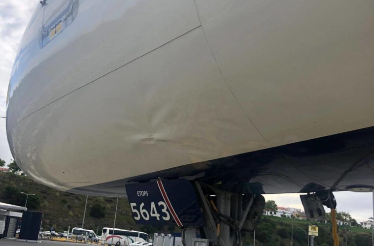 Hard Landing Damages Delta Air Lines Boeing 757 Samchui Com