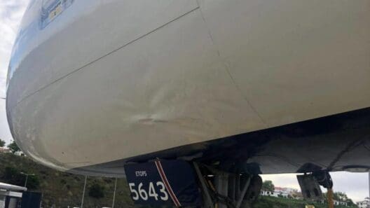 Hard Landing Damages Delta Air Lines Boeing 757