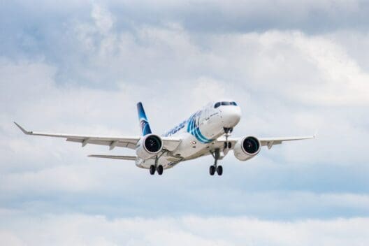 EgyptAir Receives First Airbus A220